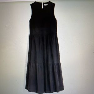 Jcrew black dress with pockets